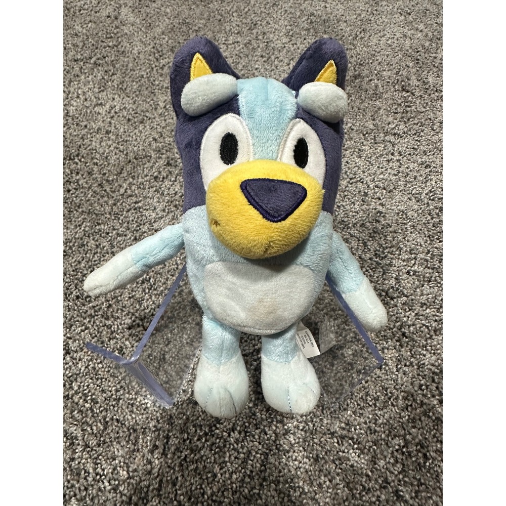 Bluey Heeler Plush Moose‎ Toys Stuffed Animal Blue Dog Character Toy